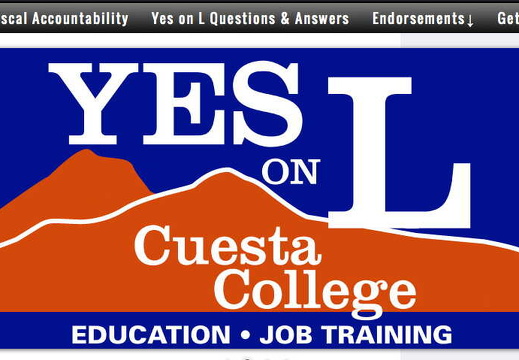 YES on L – Keep Cuesta Strong (9286 visits) YES on L – Keep Cuesta Strong
