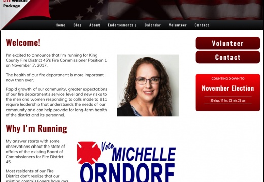 Michelle Orndorf for Fire Commissioner