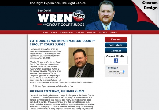 Dan Wren for Marion County Circuit Court Judge