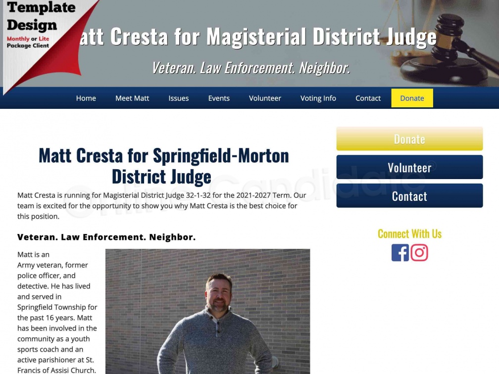  Matt Cresta for Magisterial District Judge 