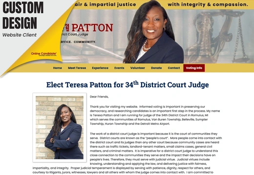 Teresa Patton for 34th District Court Judge