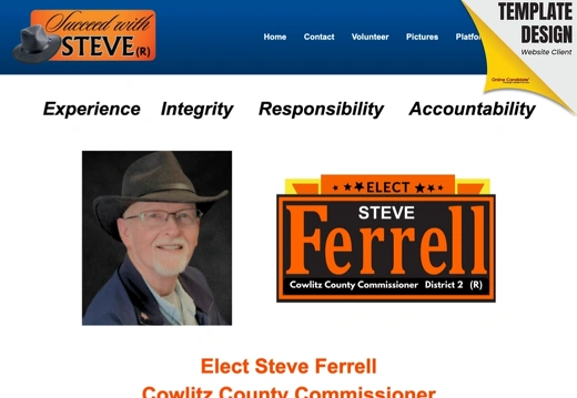 Steve Ferrell Cowlitz County Commissioner District 2