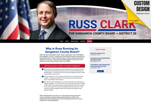 Russ Clark for Sangamon County Board - District 25