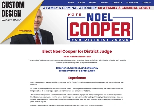 Noel Cooper for District Judge