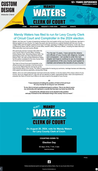 Mandy Waters for Levy County Clerk of Court.webp