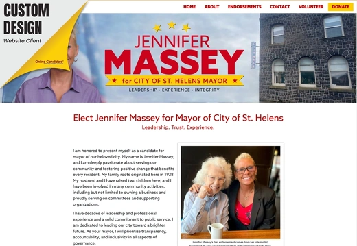 Jennifer Massey for Mayor of City of St. Helens