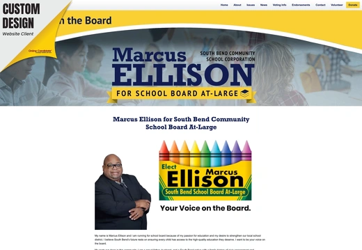 Marcus Ellison for South Bend Community School Board At-Large