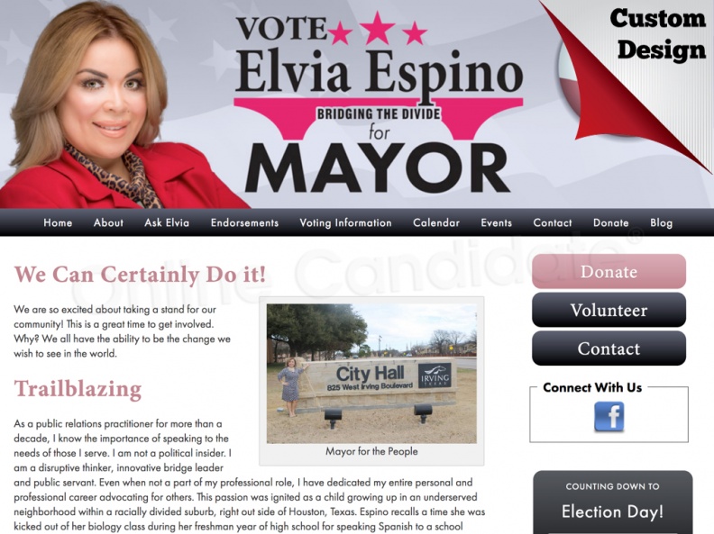 Elvia Espino for Mayor