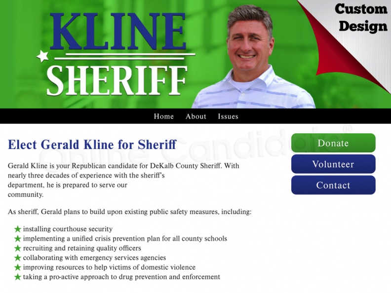 Elect Gerald Kline for Sheriff