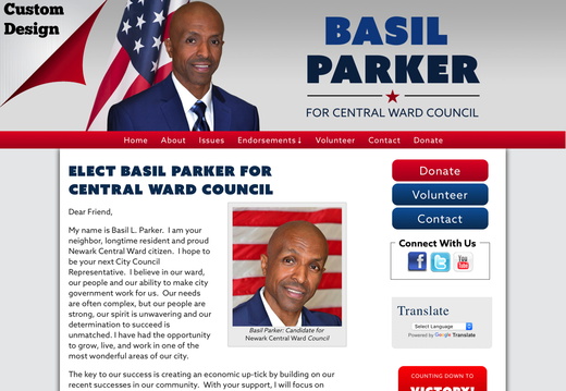 Basil Parker for Central Ward Council