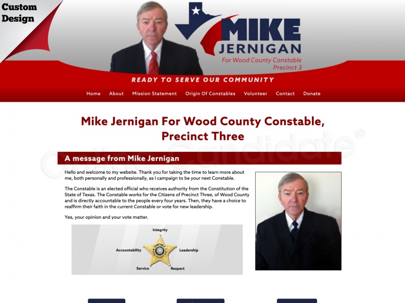 Mike Jernigan For Wood County Constable, Precinct Three