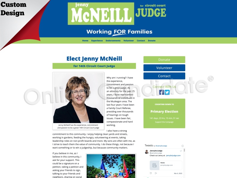 Jenny L. McNeill for 14th Circuit Court Judge