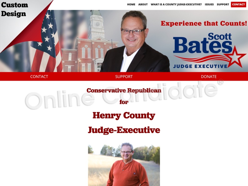 Scott Bates for Henry County Judge-Executive
